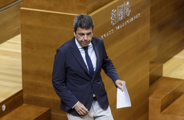 Mazón afirma que tras el verano empezará a trabajar en los presupuestos de 2026