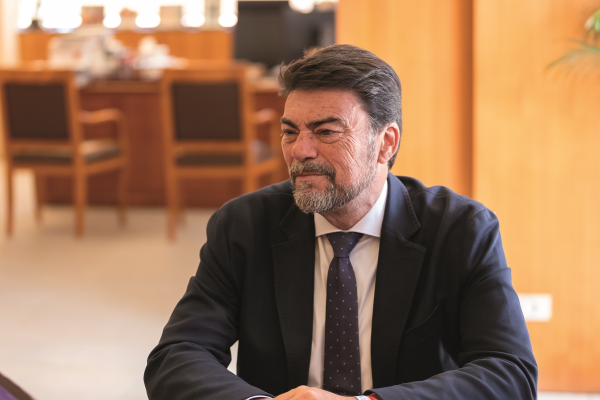 Luis Barcala, alcalde de Alicante - FOTO: RAFA MOLINA Luis Barcala, alcalde de Alicante