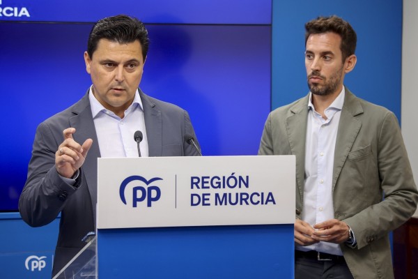 El PP pide explicaciones a Pedro Saura y Francisco Lucas por las mordidas del AVE en Murcia