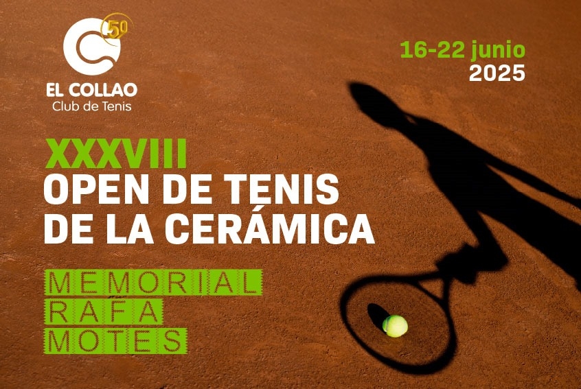 El Collao acoge el 38º Open de La Cerámica de Tenis - Memorial Rafa Motes