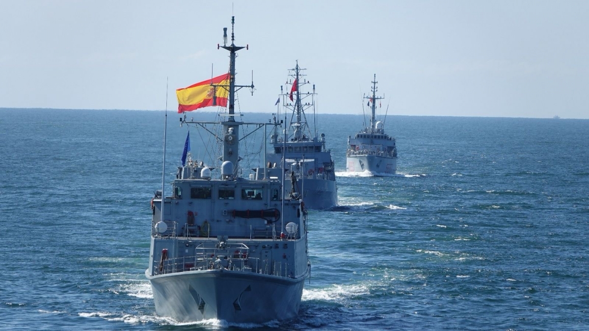Indra amplía el mantenimiento del sonar de los cazaminas clase Segura de la Armada con un nuevo contrato de un millón de euros