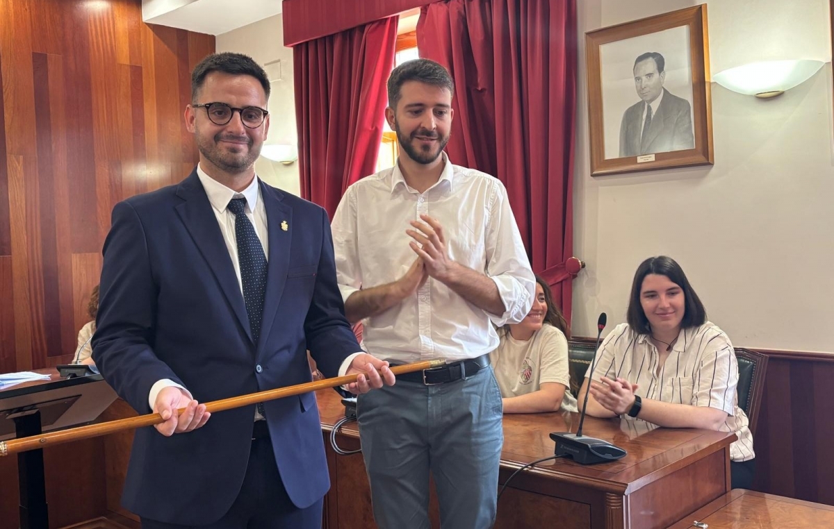 El socialista Rubén Muñoz, nuevo alcalde de Cocentaina cumpliendo el pacto con Compromís