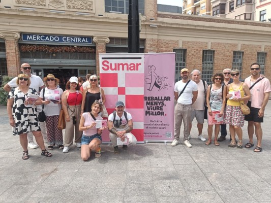 Sumar PV participa en el fin de semana de movilización por la reducción de jornada laboral