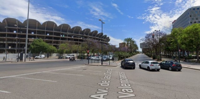 El Ayuntamiento de València reforzará el asfaltado de un tramo de la avenida de Cortes Valencianas
