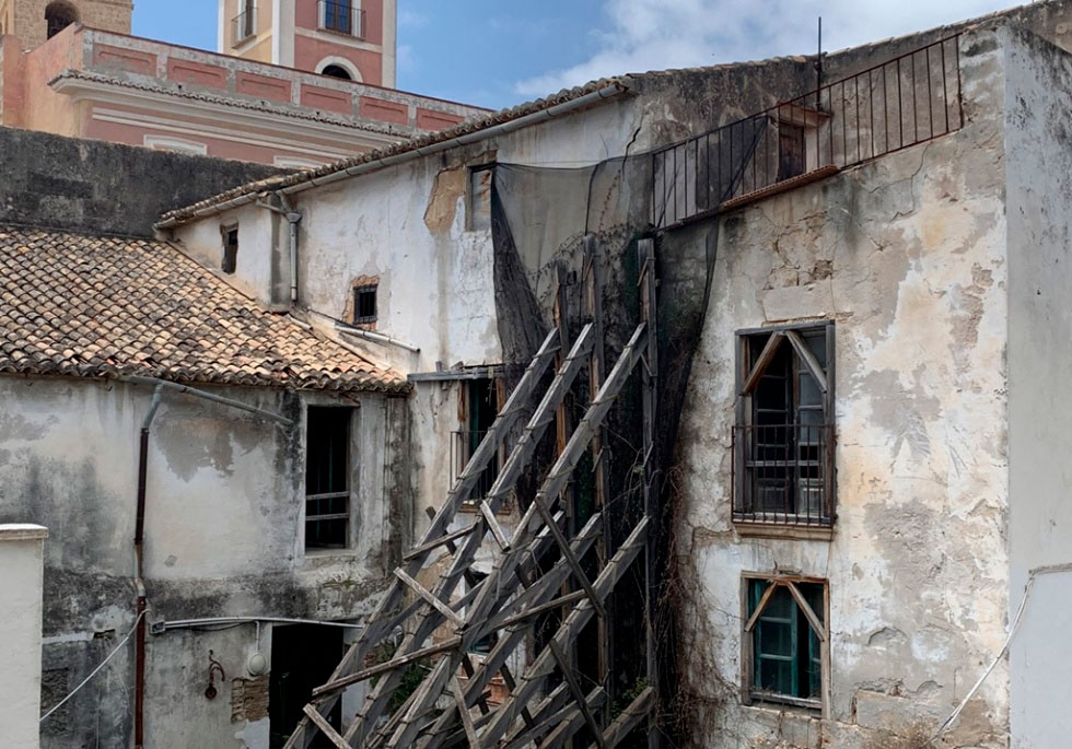 El interio de la Casa Candelaria. - Foto Xabialadia El interio de la Casa Candelaria.