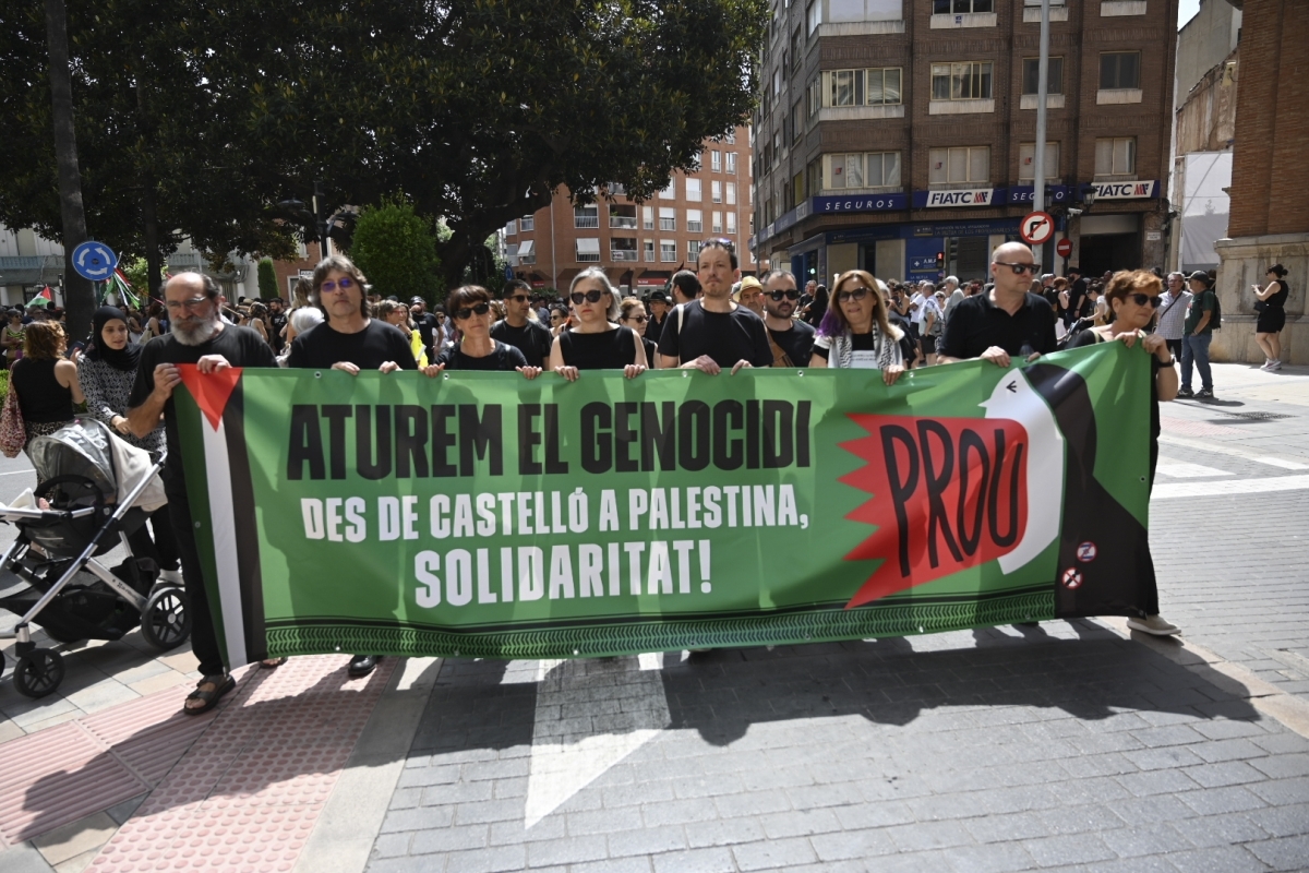 Manifestación en Castelló. - Foto: CARLOS PASCUAL Manifestación en Castelló.