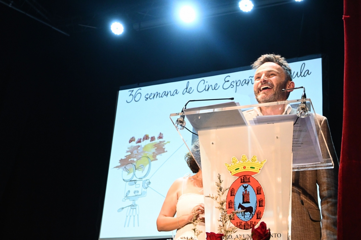 Mula homenajea al actor Fernando Tejero por su trayectoria y su contribución al cine español