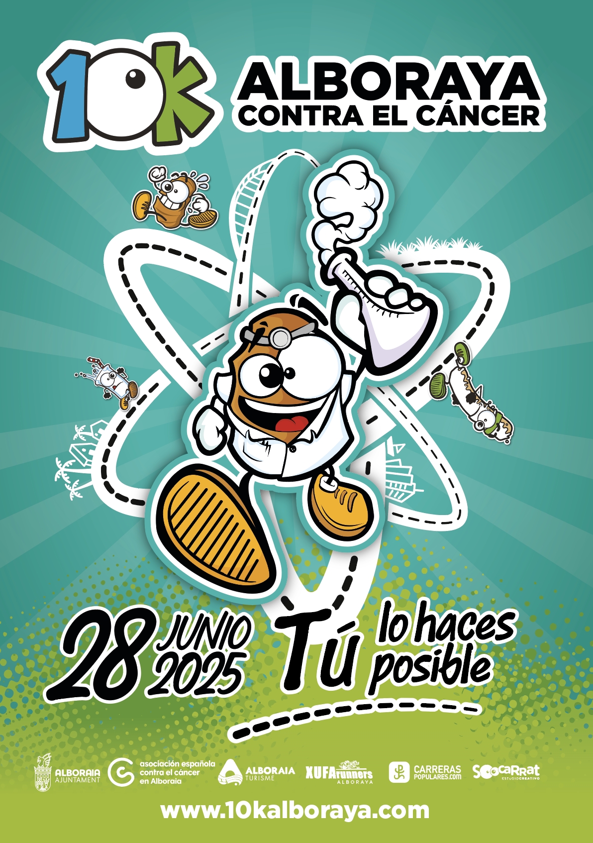 La 10K de Alboraya reunirá a más de 1000 participantes que correrán contra el cáncer