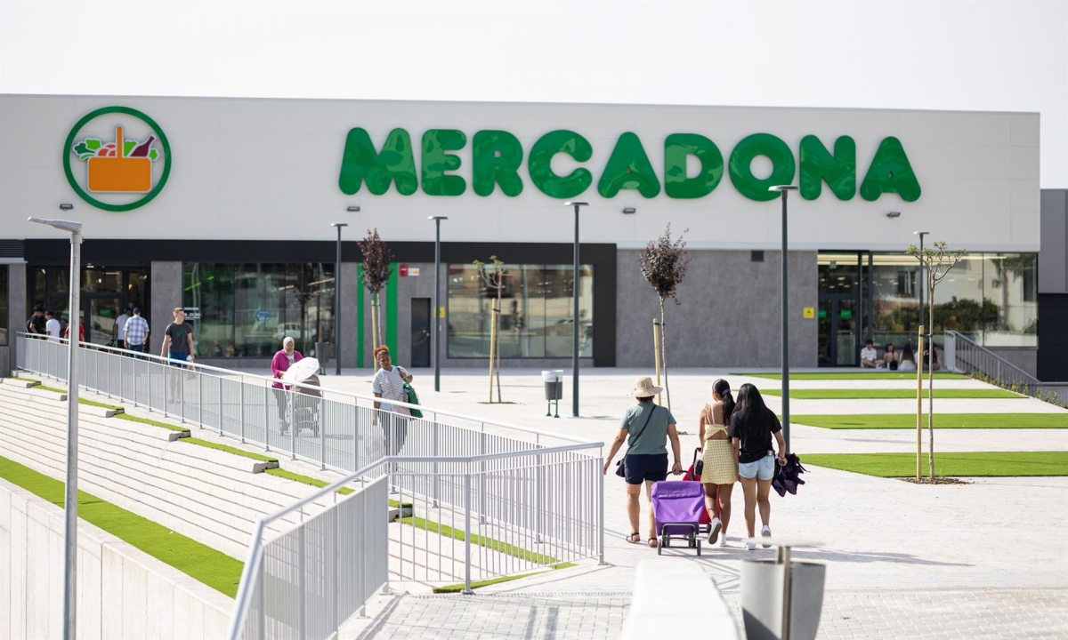 Mercadona, la cadena líder y la que más crece en España en 2025, hasta un 27,1 % de cuota