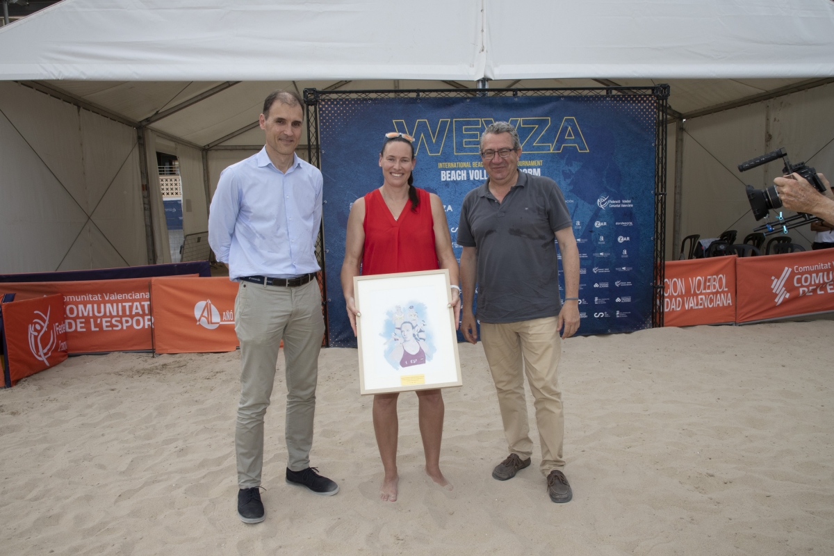 Emocionante homenaje a la cuatro veces olímpica Lili Fernández Steiner en Benidorm