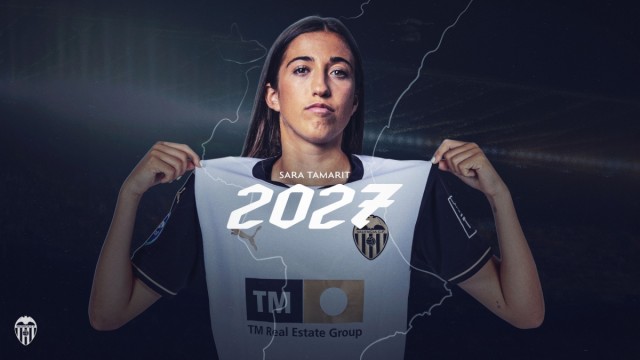 El Valencia Femenino renueva a Sara Tamarit hasta 2027
