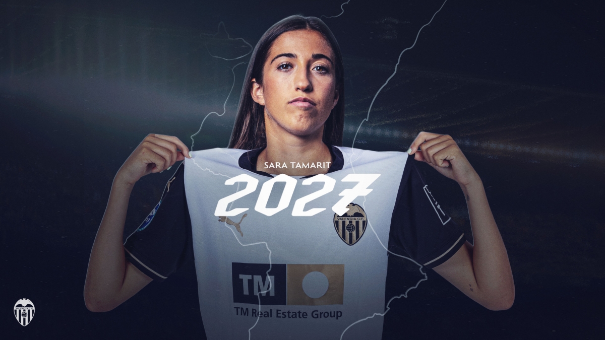 El Valencia Femenino renueva a Sara Tamarit hasta 2027