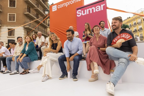 Compromís, más cerca de romper con Sumar tras la crisis del PSOE