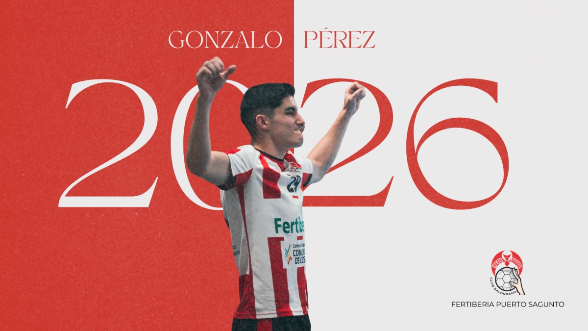 Gonzalo Pérez, última renovación del Fertiberia Balonmano 