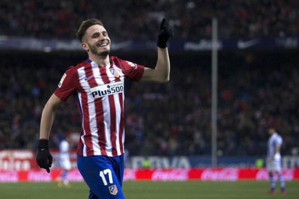 El Atlético de Madrid vendió el 40% del pase de Saúl a un fondo por 1,5 millones