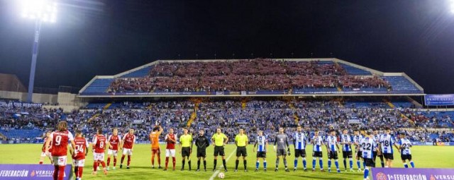 Multa de 4.000 euros y prohibición de acceso a los estadios por un año a un aficionado del Hércules