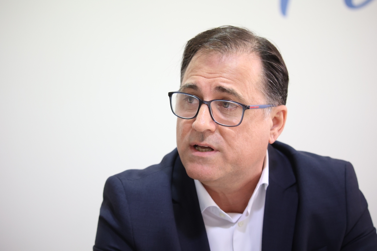 El presidente de la Federación Regional de Empresarios de la Construcción (Frecom), José Hernández. - Foto: CPM IMAGEN El presidente de la Federación Regional de Empresarios de la Construcción (Frecom), José Hernández.