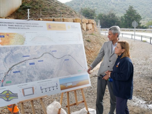 Arrancan las últimas obras en la N-232 que culminan la conexión dels Ports y El Maestrat