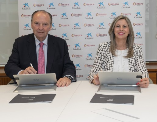 CaixaBank y Cámara Valencia renuevan su convenio de colaboración de financiación a empresas valencianas