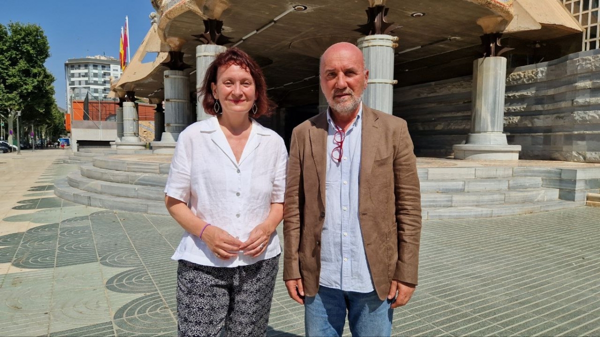 María Marín (Podemos) y José Luis Álvarez-Castellanos. - Foto: PODEMOS IU María Marín (Podemos) y José Luis Álvarez-Castellanos.