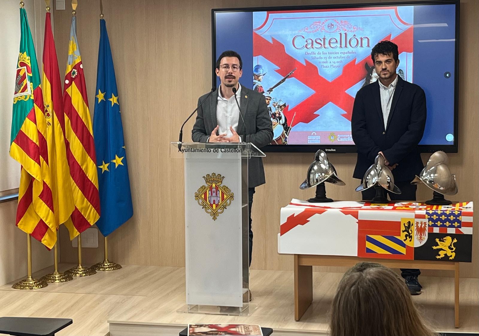 Castelló rememorará la época de los Tercios Españoles con el objetivo de dinamizar el centro