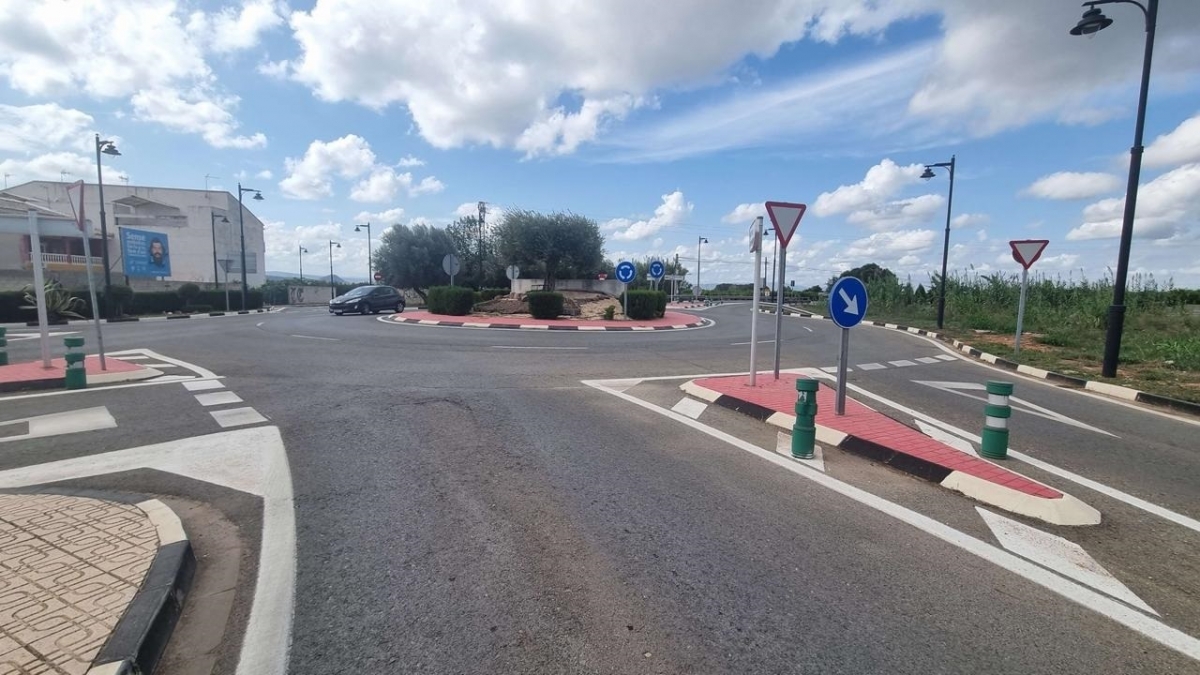 La Diputación licita la mejora del acceso norte a Rafelguaraf desde la CV-576 para mejorar la seguridad