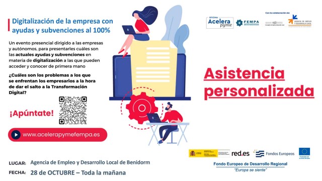 El Ayuntamiento de Benidorm y FEMPA aúnan esfuerzos para impulsar la digitalización de los negocios locales