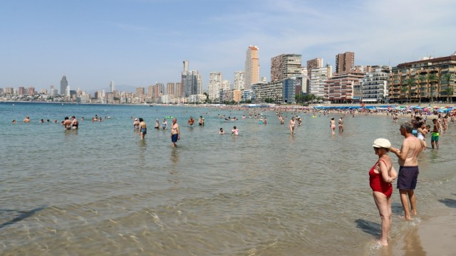Junio de récord para los hoteles de Benidorm y la Costa Blanca