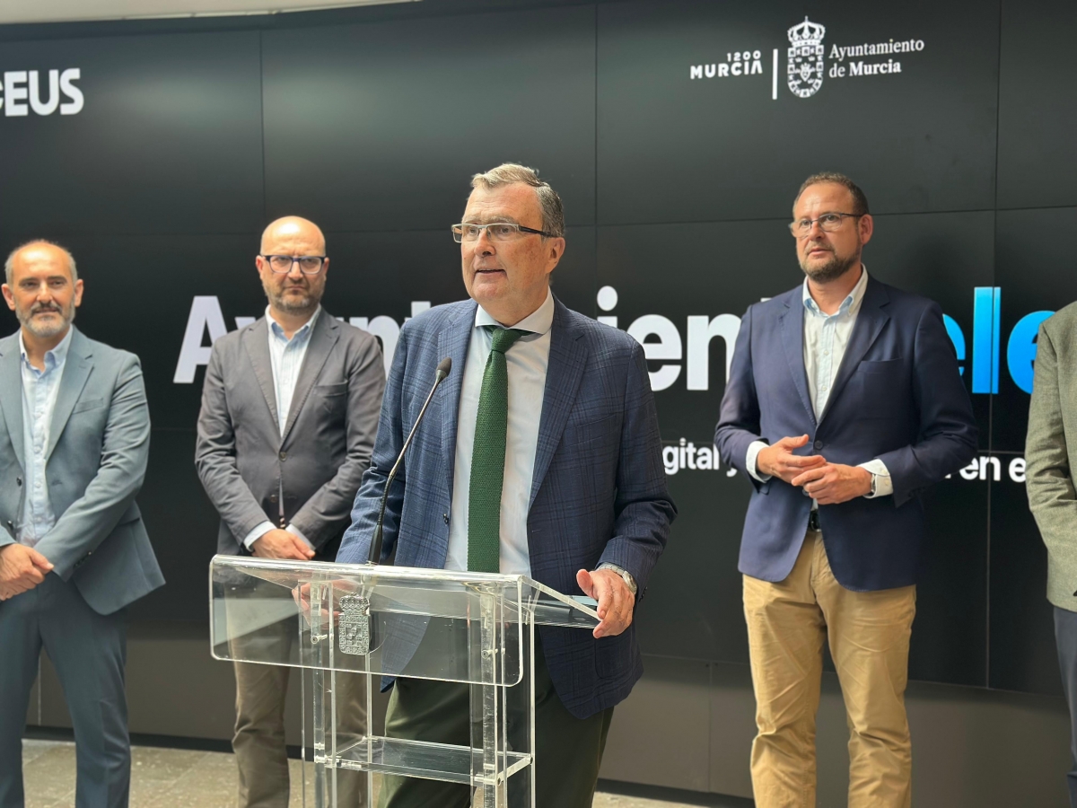 El alcalde de Murcia, José Ballesta - Foto: AYTO MURCIA El alcalde de Murcia, José Ballesta