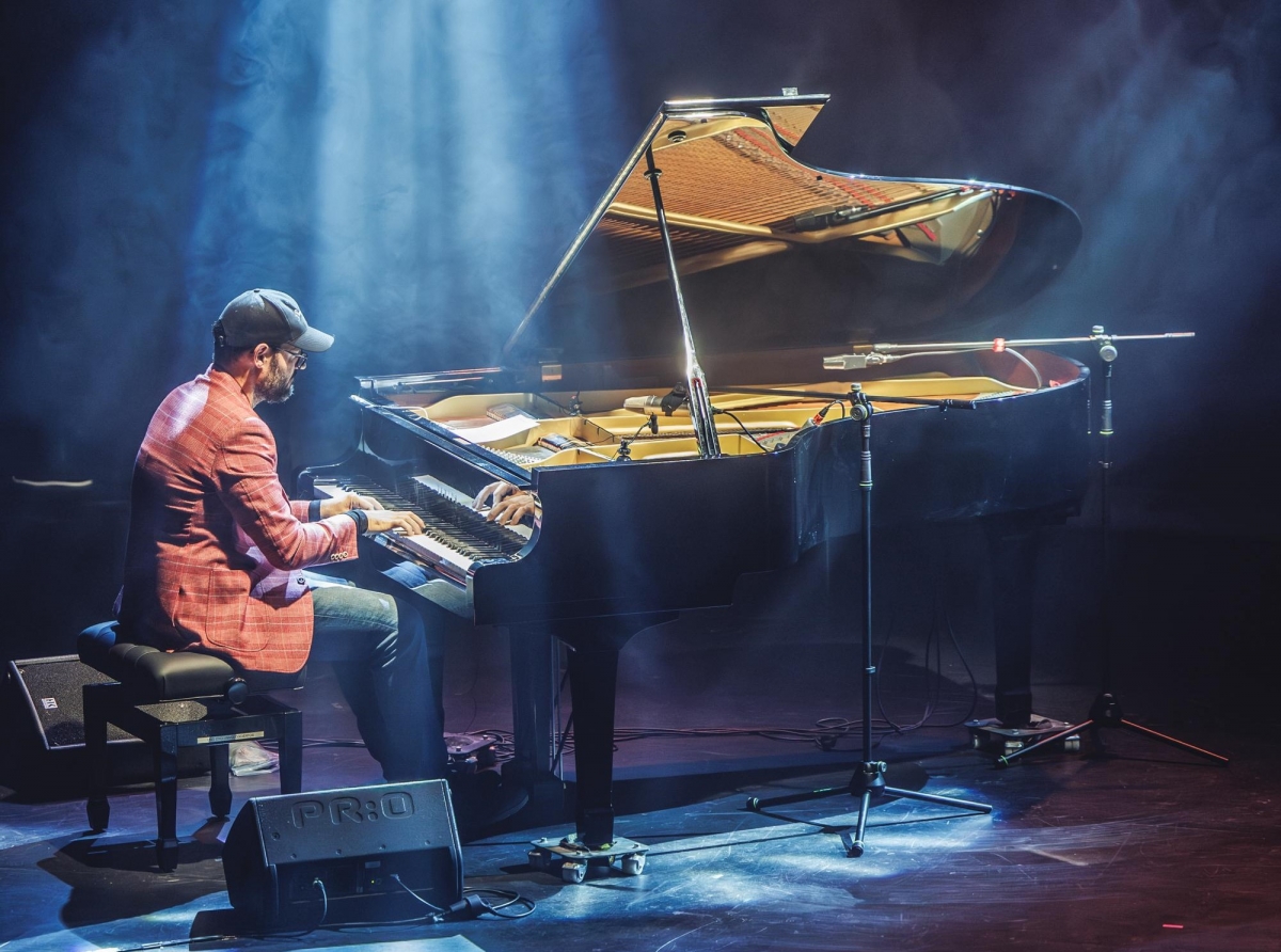 Borja Niso durante un concierto. - Foto: GetIn Borja Niso durante un concierto.