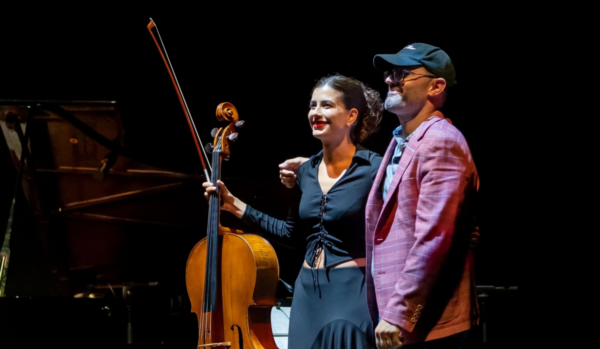 Borja Niso durante un concierto. - Foto: GetIn Borja Niso durante un concierto.