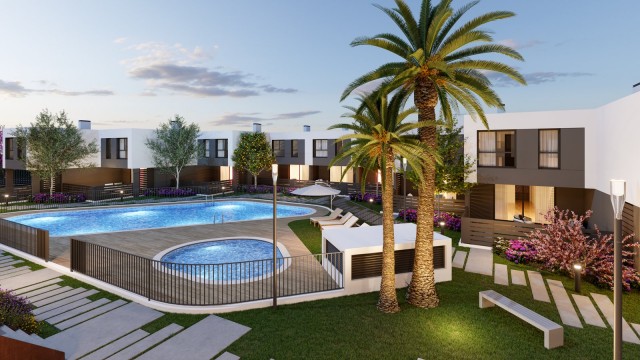 Descubre tu nuevo hogar y vive una vida de lujo en estos unifamiliares con jardín al lado de Valencia
