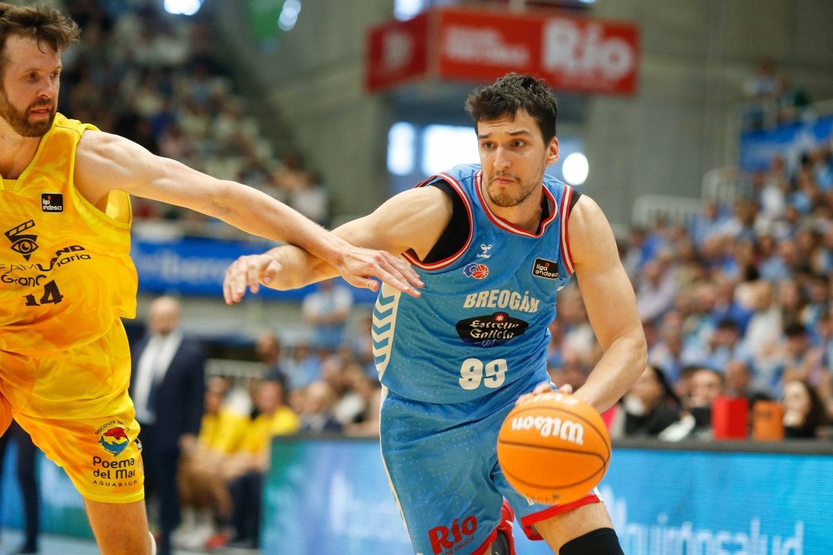 Toni Nakic, con la camiseta del Breogán. - Foto: ACB PHOTO