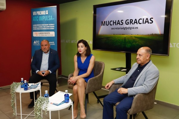 ATC reconoce la investigación en el proceso de producción cerámico con sus premios Impulsa
