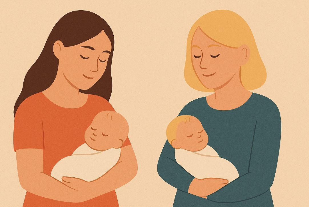 Maternidad. - Fuente: IMAGEN GENERADA POR IA
