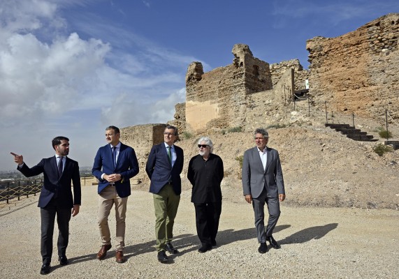 Gabarrón llevará al Castillejo de Monteagudo 'Ámbito', el proyecto artístico que ha viajado por ocho países