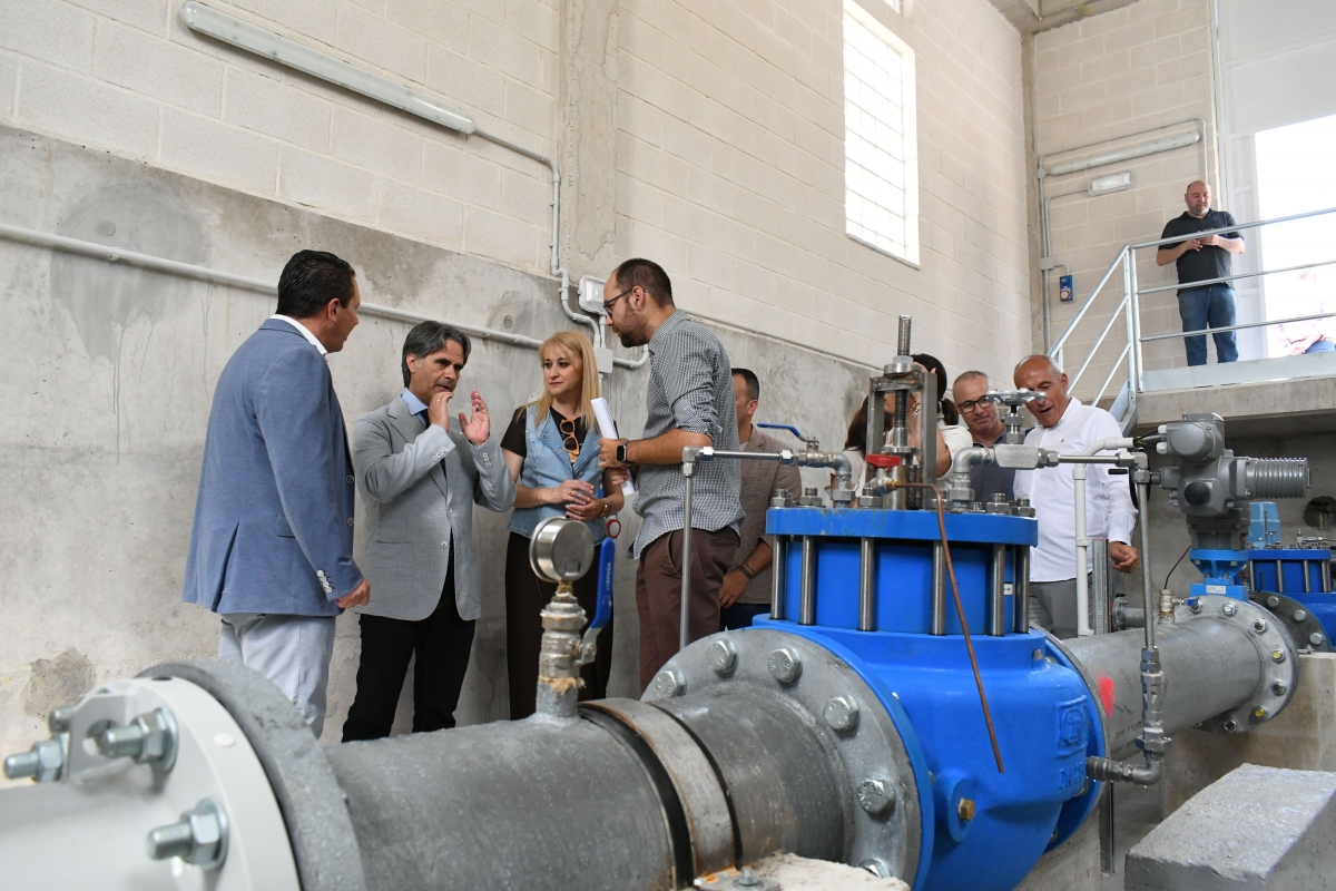 La MCT culmina las obras de mejora de abastecimiento a Mula