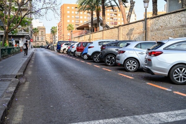 Movilidad retrasa la puesta en marcha de la zona naranja de La Petxina hasta el 7 de julio