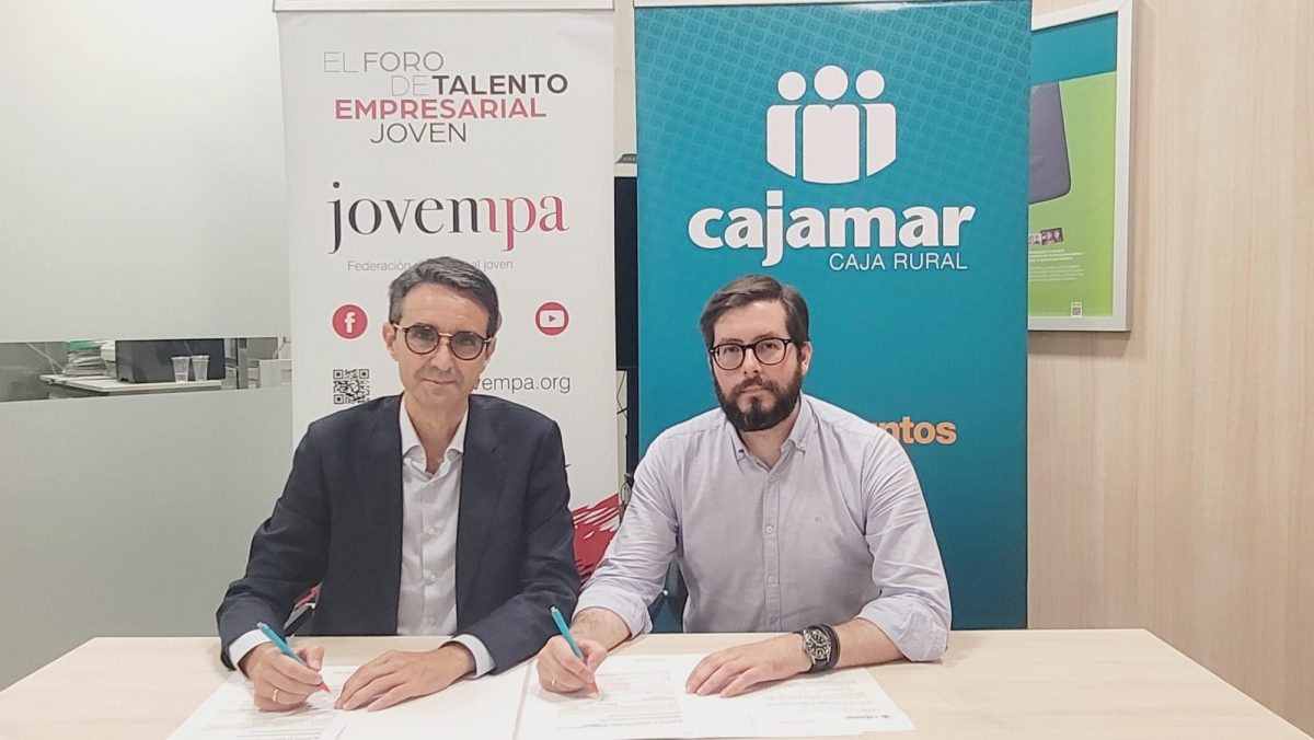 Jovempa y Cajamar renuevan su alianza para impulsar el emprendimiento juvenil en la provincia