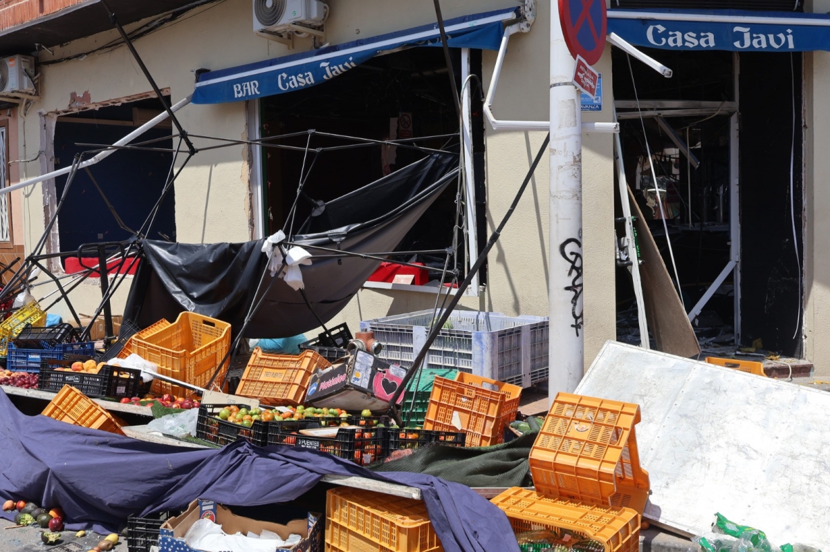 Fachada del bar Casa Javi en Lo Pagán