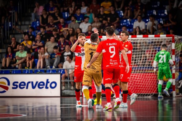 El Jimbee resurge en el Palau y tiene la opción de revalidar el título liguero en Cartagena