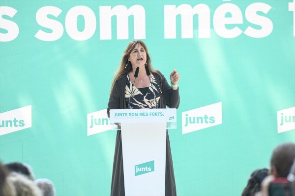 Borràs (Junts) no descarta apoyar una moción de censura del PP: 