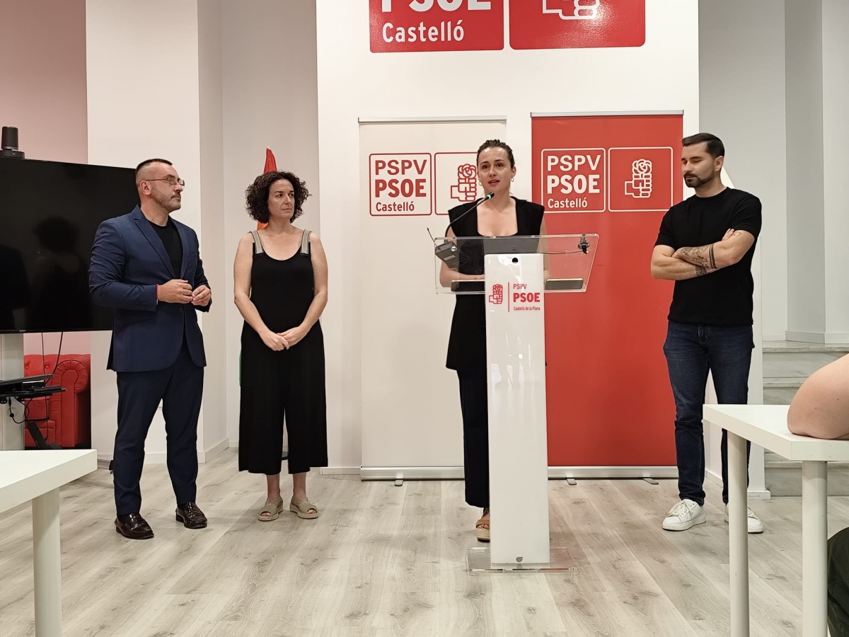 La alcaldesa de la Vall y número dos del PSPV en la Comunitat, Tania Baños. - La alcaldesa de la Vall y número dos del PSPV en la Comunitat, Tania Baños.