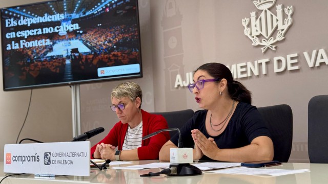 Compromís cifra en 7.800 las personas en espera de la dependencia en València