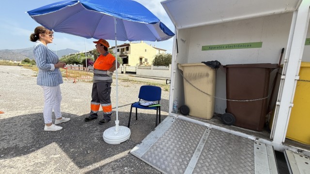 Benicàssim suma un nuevo día y ubicación para su ecoparque móvil: los martes en la calle Doctor Fleming