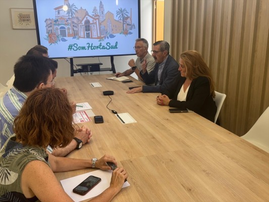 Mancomunitat Horta Sud pide al Comisionado para la reconstrucción que traslade sus peticiones al Gobierno