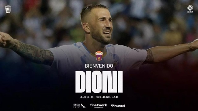 El Eldense ficha al delantero Dioni Villalba, procedente del Málaga