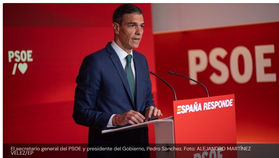 Pedro Sánchez - ALEJANDRO MARTÍNEZ VÉLEZ / EP