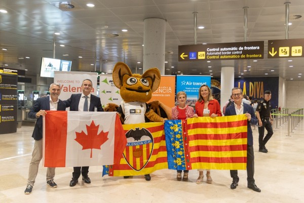 El Aeropuerto de Valencia estrena nuevas rutas directas semanales con Montreal y con Oslo