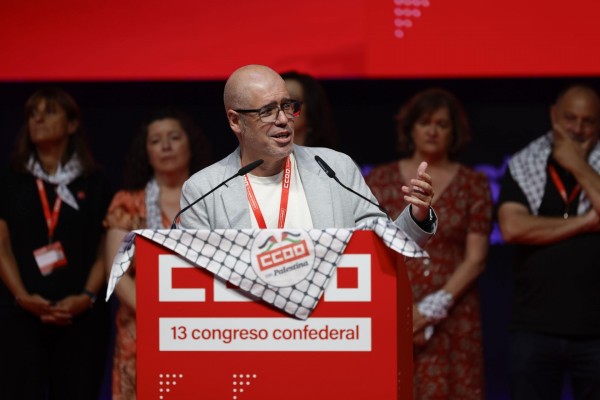 Unai Sordo, proclamado de nuevo secretario general de CCOO para los próximos cuatro años